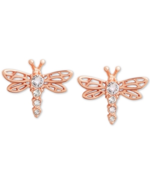 image of Olivia Burton Crystal Dragonfly Stud Earrings