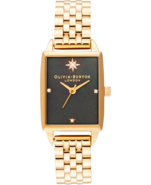 image of Olivia Burton Women-s Celestial Gold-Tone Stainless Steel Bracelet 26mm