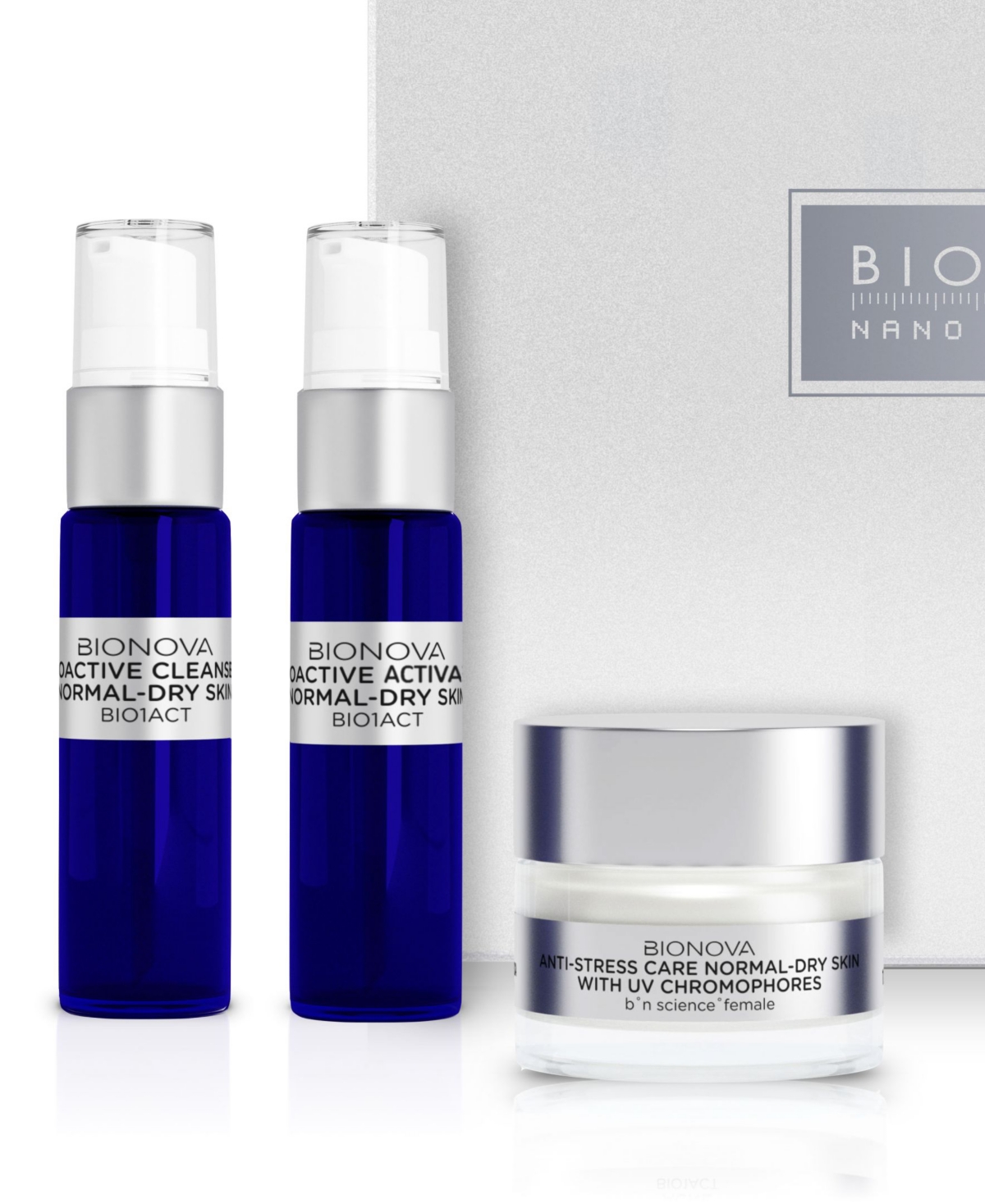 Bionova Anti-Stress Discovery Collection for Normal/Dry Skin with Uv Chromophores
