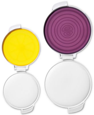 OXO - Good Grips Cut & Keep Silicone Produce Saver, Set of 2