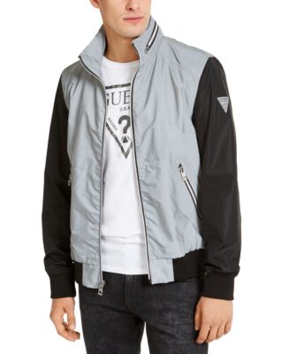 Guess reflective 2025 bomber jacket