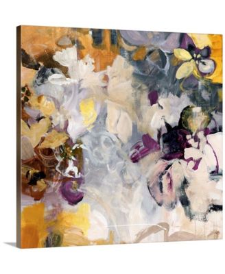 16 in. x 16 in. "Orchid Pattern" by  Jodi Maas Canvas Wall Art