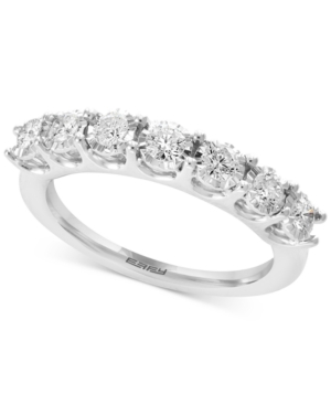 image of Effy Diamond Anniversary Band (1/2 ct. t.w.) in 14k White Gold