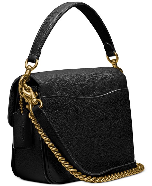 COACH Polished Pebbled Leather Cassie Crossbody 19 & Reviews - Handbags & Accessories - Macy&#39;s