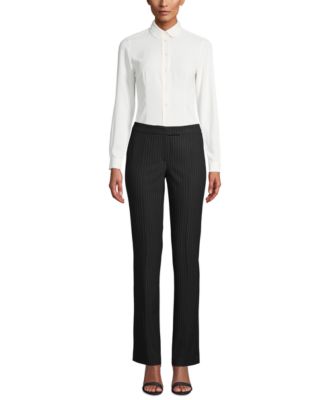 anne klein flare leg suit pants