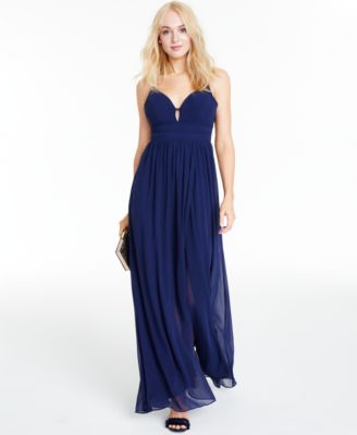 macys chiffon dresses