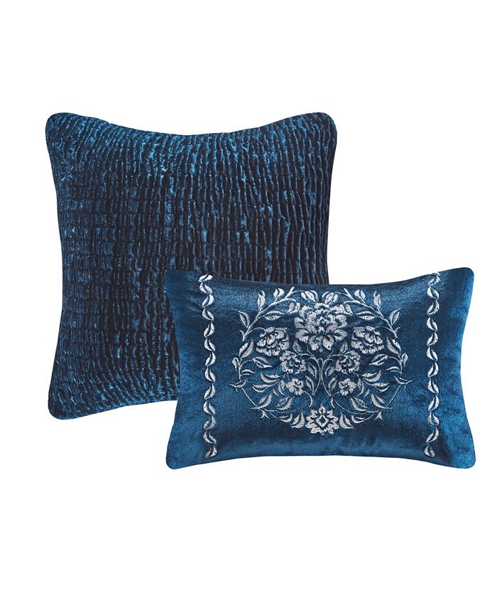 Madison Park Irene Velvet 5Pc. Comforter Set, King Macy's