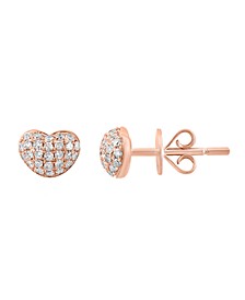Diamond (1/4 ct. t.w.) Earring in 14K Rose Gold