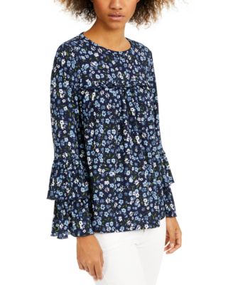 michael kors long sleeve tops
