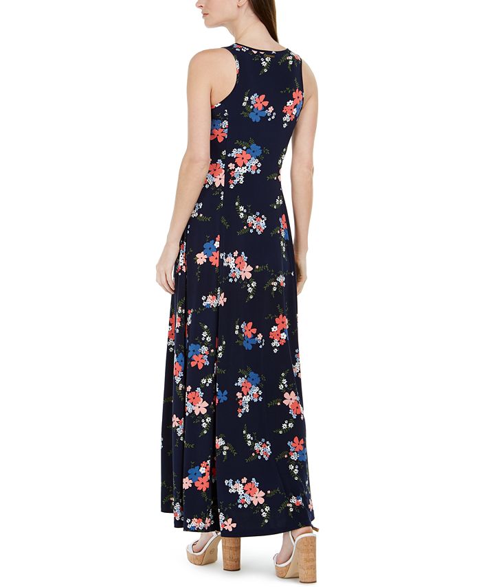 Michael Kors Floral-Print Maxi Dress - Macy's