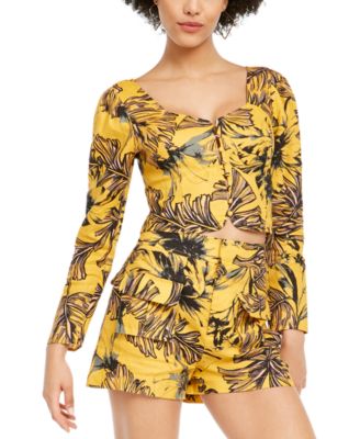 GUESS - Telana Printed Crop Top