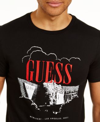 guess embroidered shirt