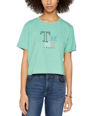 tommy jeans t shirt green
