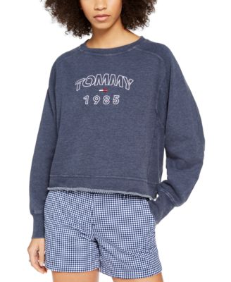 tommy jeans logo sweatshirt