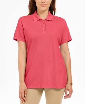 Karen Scott Cotton Polo Top Created For Macy's