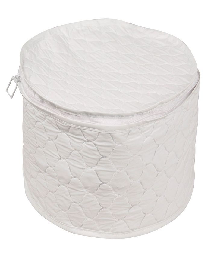 Richards Homewares China Storage Tabletop Quilted Vinyl Dinnerware Storage Set of 6 Macy's