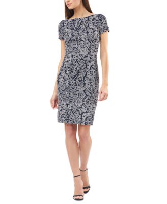 js collections soutache sheath dress