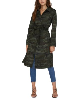 Sanctuary - Camo-Print Trench Coat