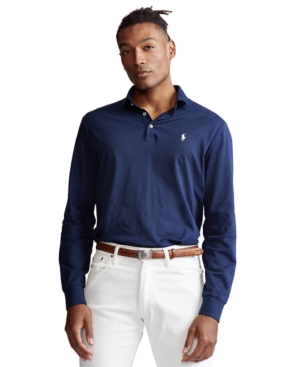Polo Ralph Lauren Men's Classic Fit Long Sleeve Soft Cotton Polo