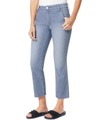 Jeans Cropped Mid-Rise Skinny Jeans 