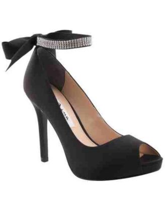 Nina - Karen High Heel Opentoe Pump with Ankle Strap