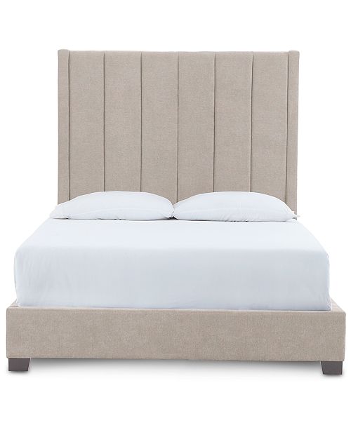 Furniture Closeout! Arden Upholstered Queen Bed & Reviews Furniture
