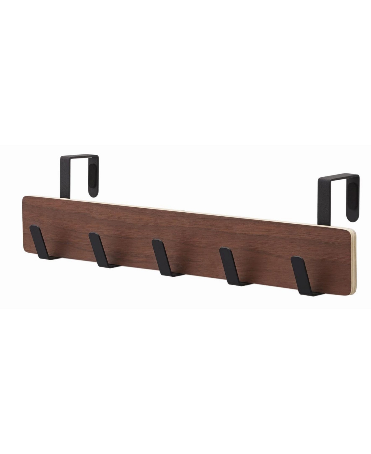 Home Ply Over-The-Door Hook 5 Hooks - Brown