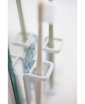 Yamazaki - Tower Suction Cup Mounted Toothbrush Holder