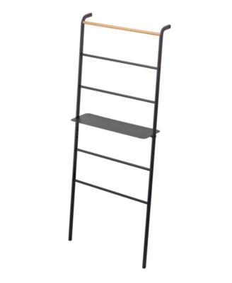 Tower Leaning Ladder With Shelf