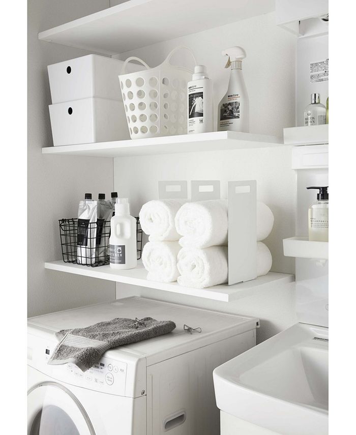 Yamazaki Home Tower Interlocking Towel Organizer Set of 2 Macy's