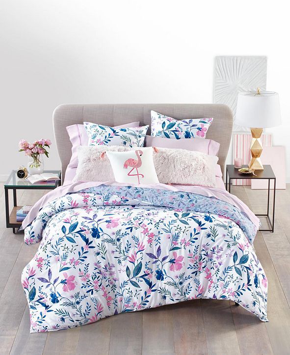 Martha Stewart Collection Whimsical Floral Full/Queen 3Pc. Comforter