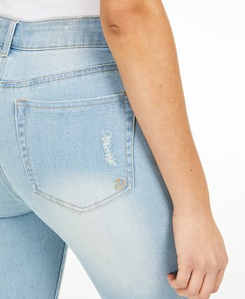 Jean Skinny Indigo Rein Juniors Taille 3 - Bleu Denim Foncé Poches - Taille Basse