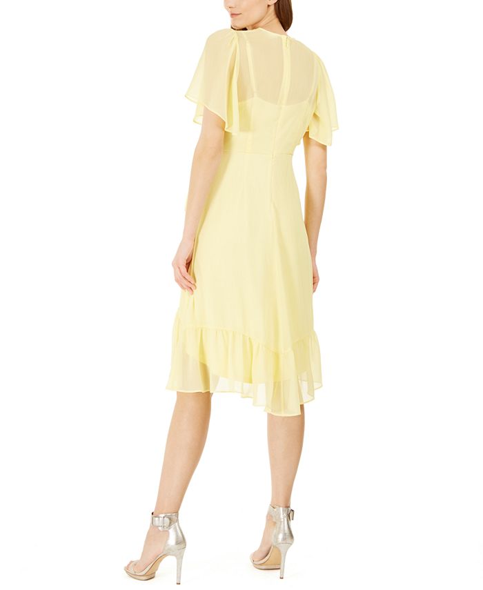 Calvin Klein HighLow Chiffon Dress Macy's