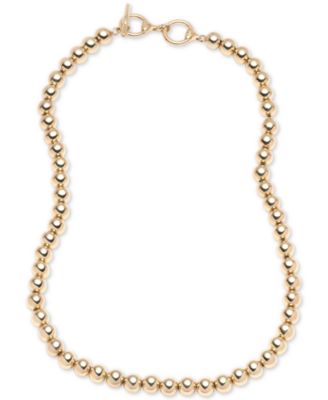 gold metal collar necklace