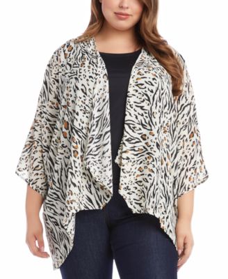 macys plus size kimono