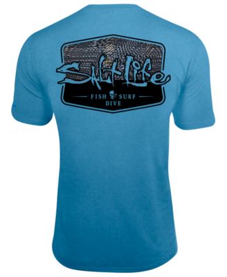 Salt Life - Men's Metal Scales UPF Performance Graphic T-Shirt