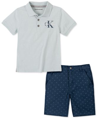 toddler boy polo shorts