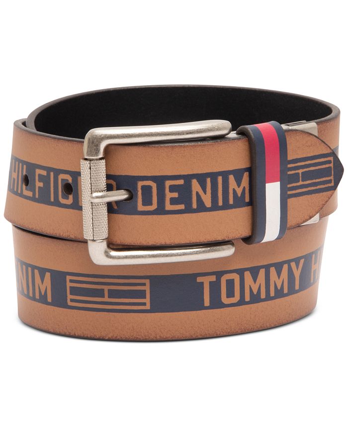 Tommy Hilfiger Men's Reversible Leather Belt - Macy's