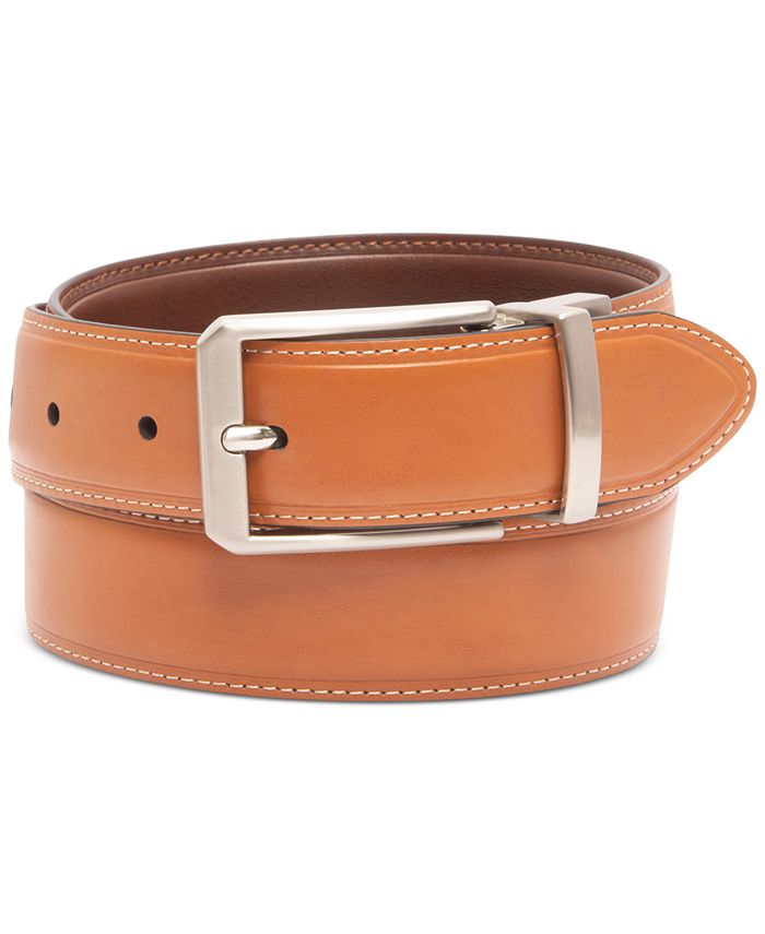 Club Room Men's Reversible Belt, Created for Macy's & Reviews All