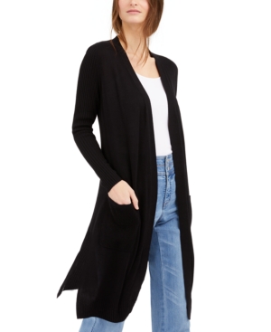 image of Inc Ribbed Duster Cardigan, Created for Macy-s