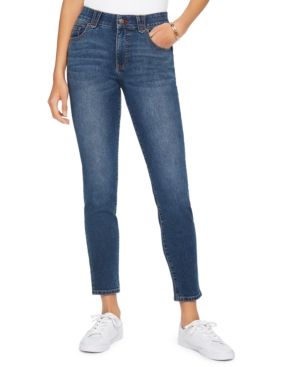 Shop Tommy Hilfiger Women's Th Flex Waverly Skinny Jeans In Lighthouse Wash