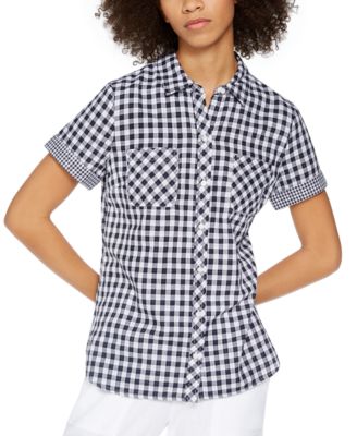 Tommy Hilfiger - Check-Print Button-Down Shirt