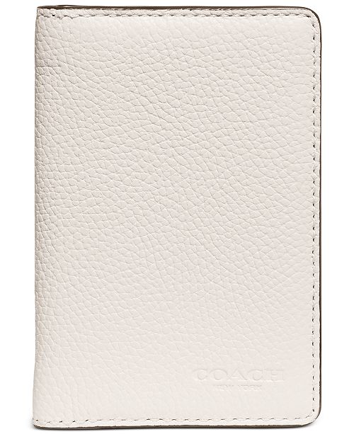 COACH Men's Leather Card Wallet & Reviews - All Accessories - Men - Macy's