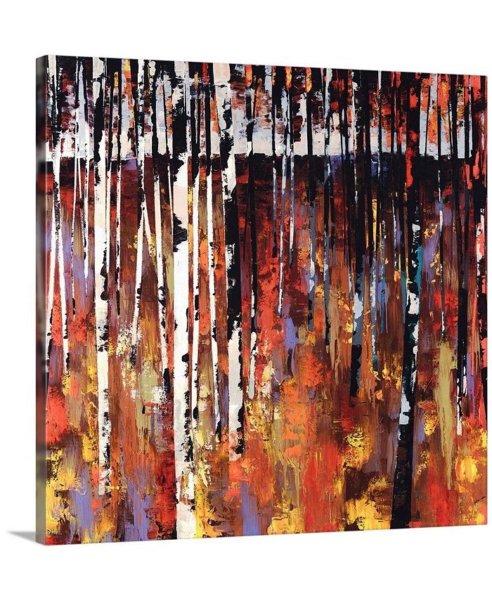GreatBigCanvas - 16 in. x 16 in. "Into The Woods Again" by  Sydney Edmunds Canvas Wall Art