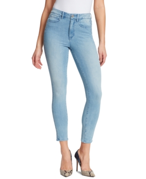 image of Skinnygirl Larry Mid-Rise Ankle Jeans