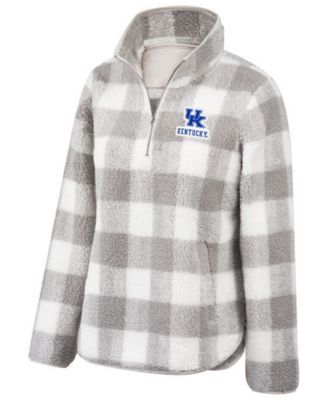 kentucky wildcats sherpa pullover