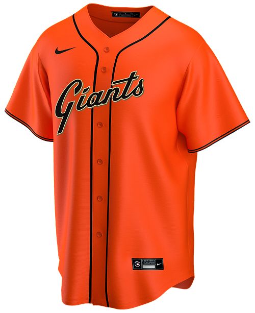 Nike Men S San Francisco Giants Official Blank Replica Jersey