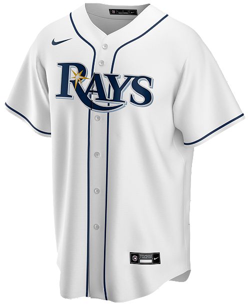 Nike Men S Tampa Bay Rays Official Blank Replica Jersey Reviews