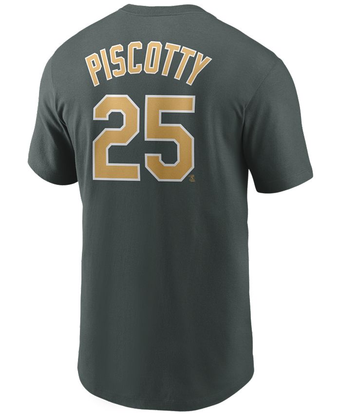 Nike Men's Stephen Piscotty Oakland Athletics Name and Number Player T ...