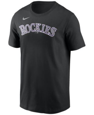 Men's Charlie Blackmon Colorado Rockies Name and Number Player T-Shirt